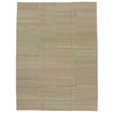 Pangden Bars Hand-Knotted Area Rug in Sandstone
