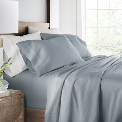 Sateen Long-Staple Cotton Deep Pocket Sheet Set