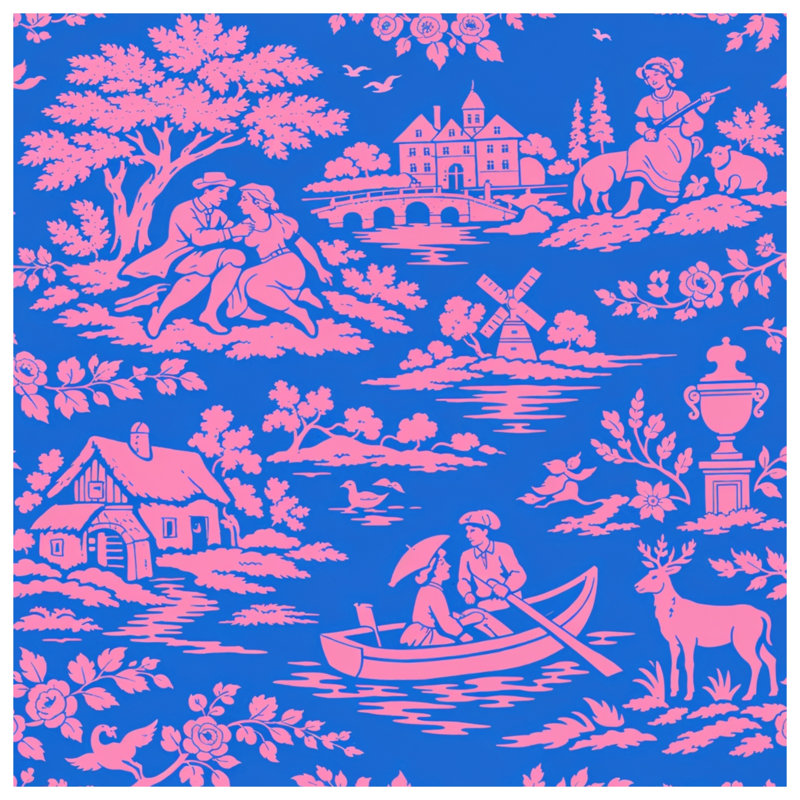 Rideaux de douche Pastoral, 70in W x 72in H