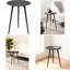 Table d'appoint ronde moderne avec design Sunburst en relief, fabrication en aluminium coulé à la main fabriquée à la main pour la table de chevet ou la table d'appoint du salon