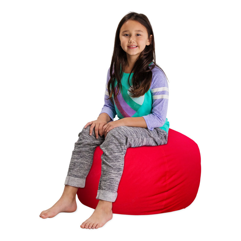 Housse pour fauteuil à billes Kids, Moyen - 27 po, Rouge uni