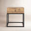 Brixton Iron & Wood End Table-285206440