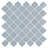 Hudson Tangier 12-3/8 " x 12-3/8 " Porcelain Mosaic Floor and Wall Tile-90565798