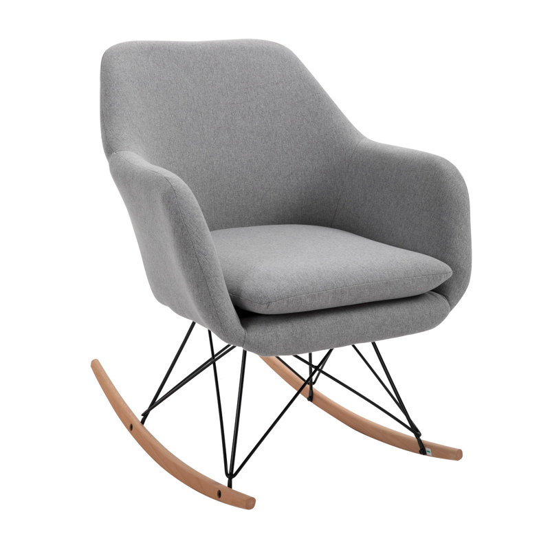 Maisy Rocking Chair, Grey