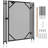 Pool Fence Gate 4 x 2.5 FT Removable Inground Pool Gate for Kids Security