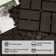 12" x 12" Composite Interlocking Deck Tile