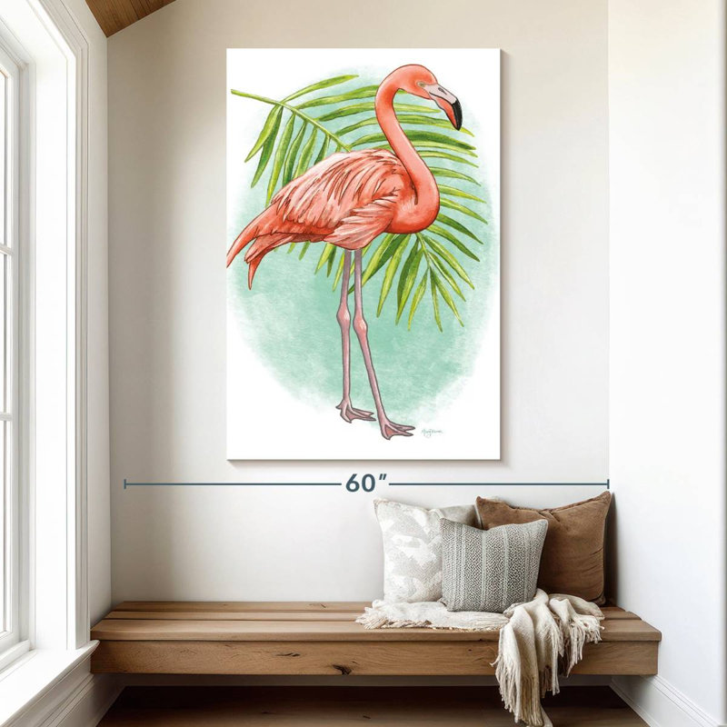 Tropical Flair IV, 51" H x 34" W