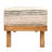 Tatum Mango Wood Bench with Upholstered Top