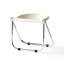 Chaise pliante transparente Artsy - tabouret créatif en acrylique pour la maison, le bureau et les loisirs, pliable empilable, matériau PC, couleurs vives, peut être utilisé comme changement de chaussures, habillage, tabouret de salle à manger, ancien