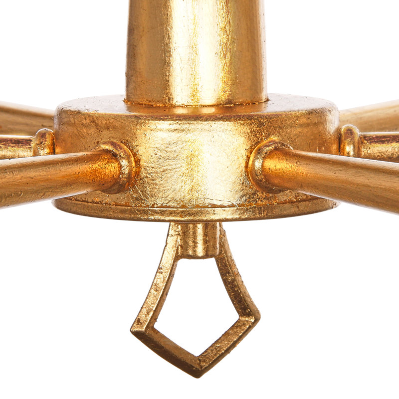 Monte Carlo Chandelier, Gold Leaf