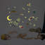 Family Mural Galaxy Glow Wall Sticker