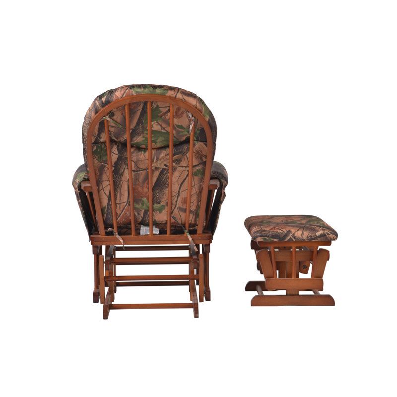 Fauteuil oscillant avec repose-pieds Dake Camouflage