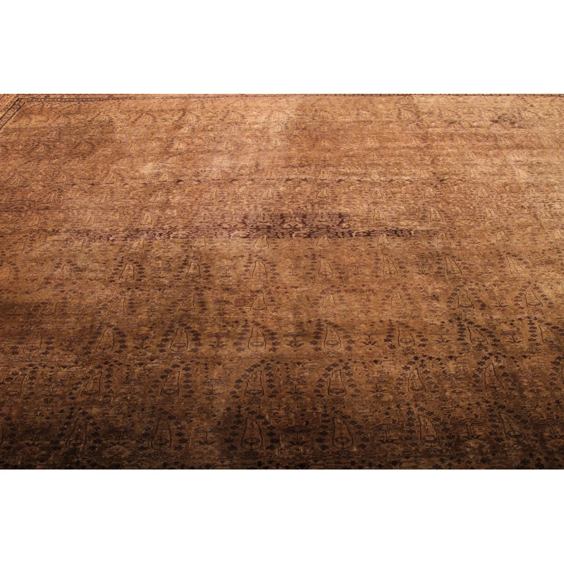 One-of-a-Kind Rectangle 11'4" x 17'2" Hand Knotted Area Rug