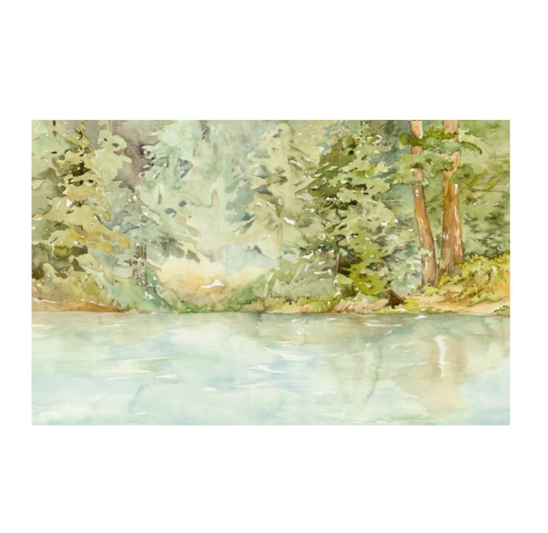 Lost And Found Print by Sara Brown, 54" H x 85" W, Outdoor