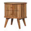  Table de chevet 2 tiroirs Hamptonhurst