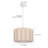1-Light Geometric Pendant Lights Beige-677043665