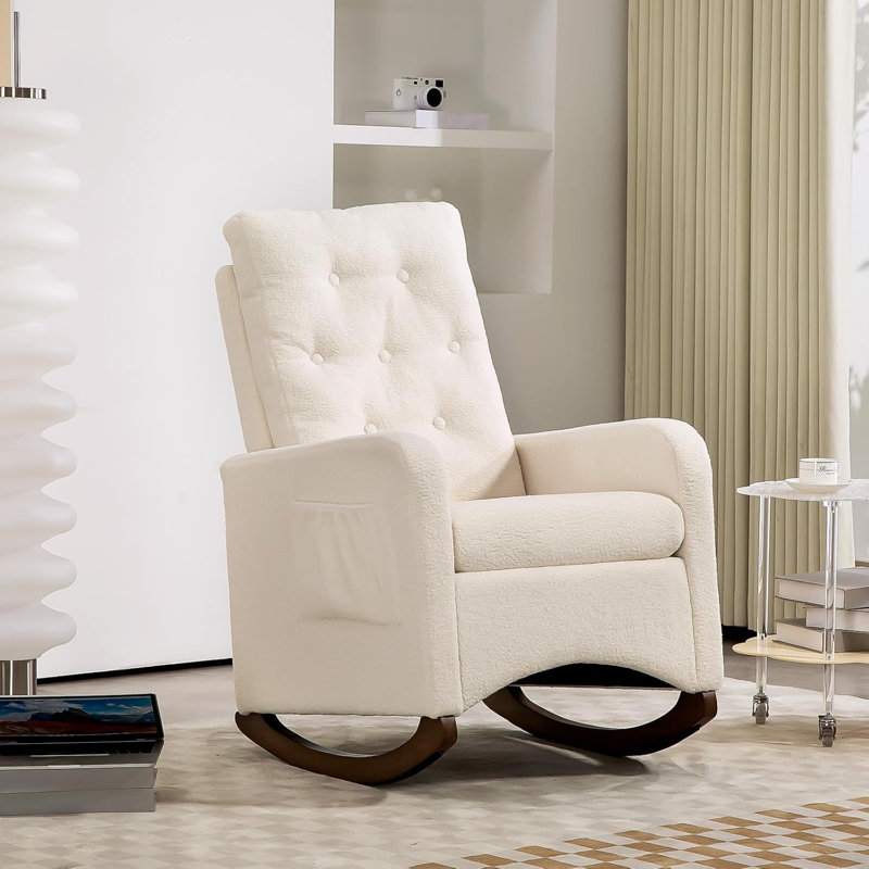 Outdoor Lounge Chair, White