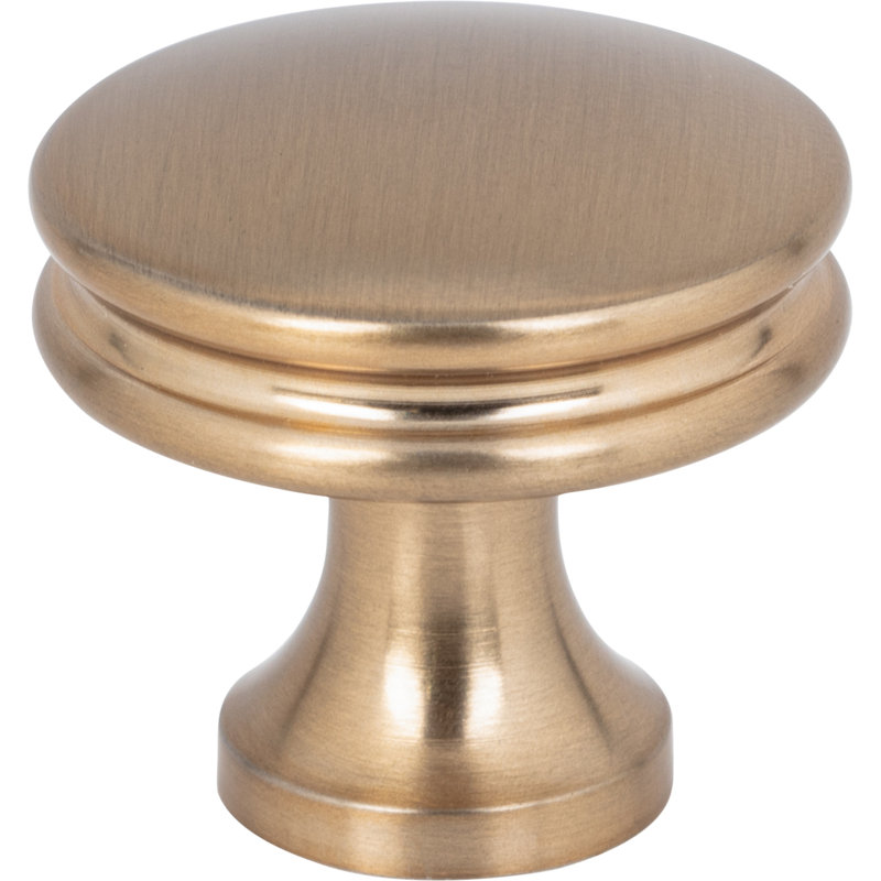 Marie Mushroom Knob, Satin Bronze
