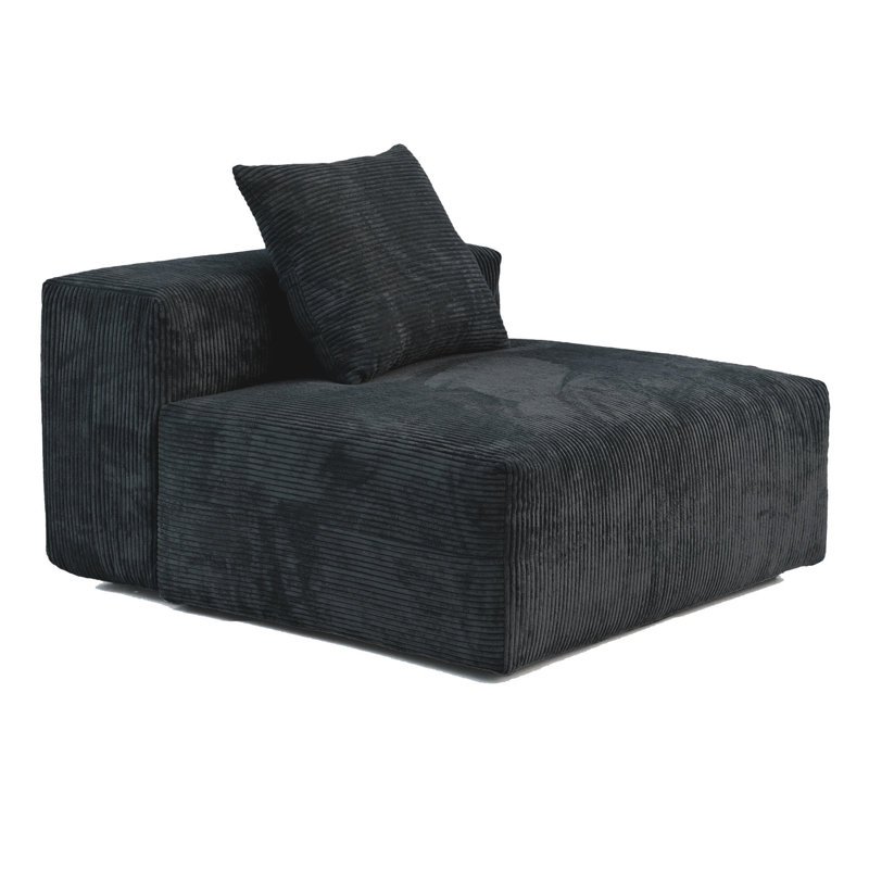 Nikodemos Slipper Chair, Black