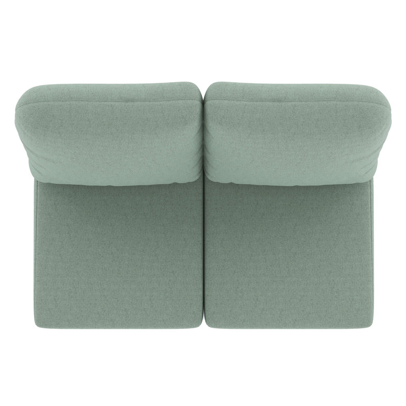 Indoor/Outdoor Sunbrella® Seat/Back Cushion, Canvas Spa Sunbrella® Canvas