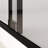 56-60" W X 72" H Semi-Frameless Sliding Shower Door, 5/16"(8Mm) Clear SCGG Tempered Glass, Matte Black Finish, Cut Adjustable Width 4"