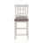 Louroukina Antique White Counter Height Chairs 