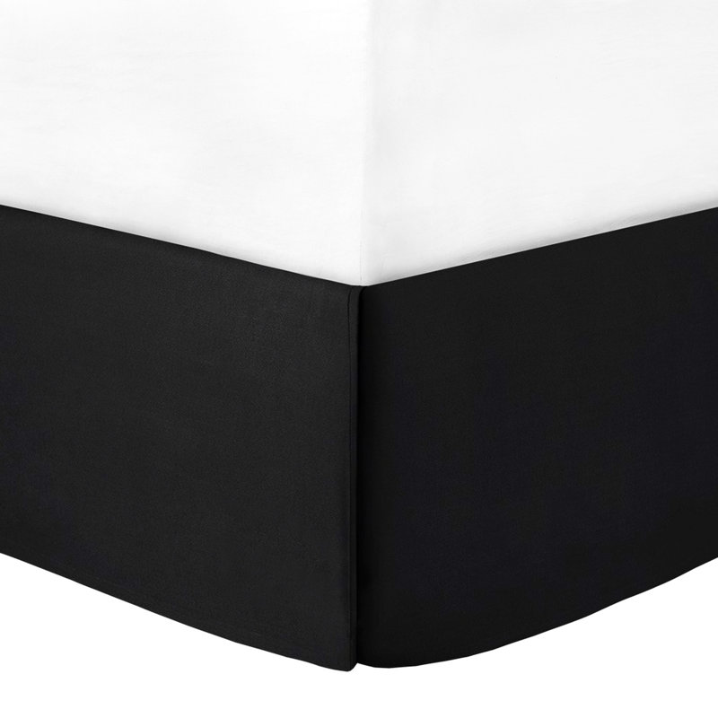 Édredon gris en faux suède très grand - accentué de luxe noir 7 pièces, Gris