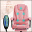 Fauteuil de massage vibrant à 7 points avec dossier haut, inclinable et repose-pieds pour un confort et une détente ultimes
