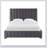 Dark Grey Queen Bed