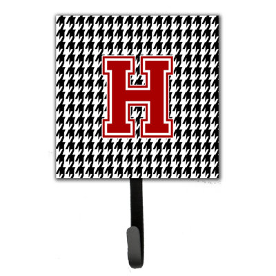 Porte-laisse houndstooth et crochet mural