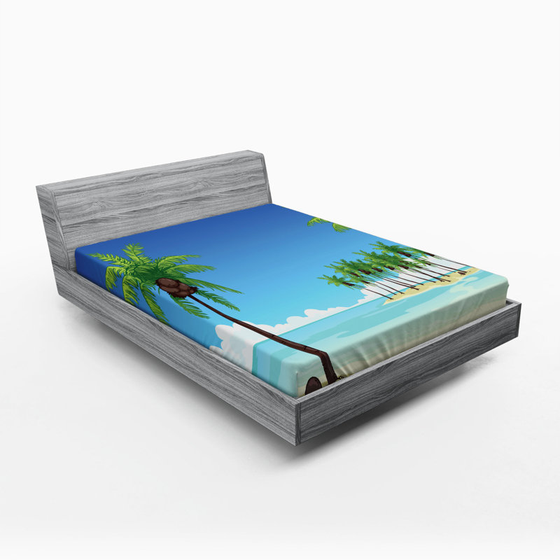 Microfiber Fitted Sheet, Full/Double Fitted Sheet