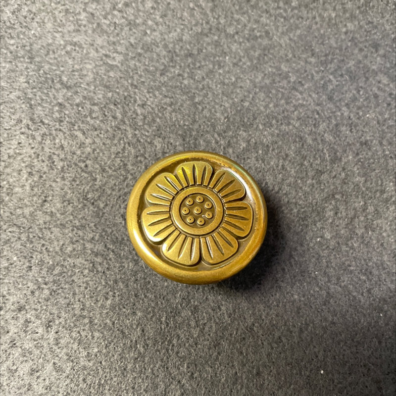 (Paquet de 5) Boutons de fleurs ronds de 1-1 / 4 po Lancaster