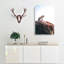 Leopard Upon The Rock - Wrapped Canvas-56667587
