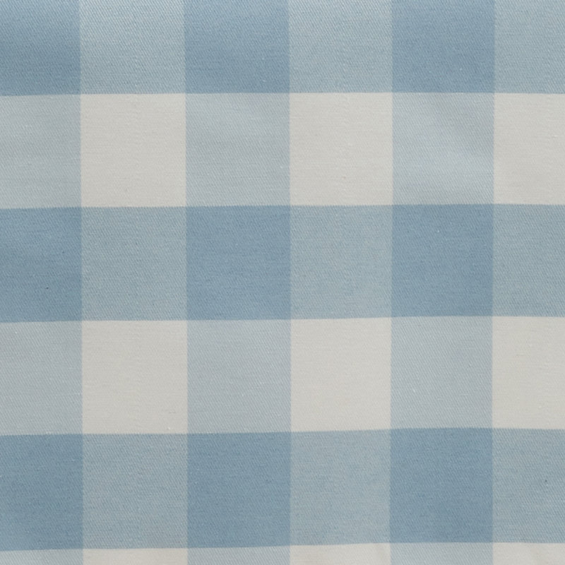 Salerno Buffalo Plaid Tablecloth, 70" W x 70" L, Blue