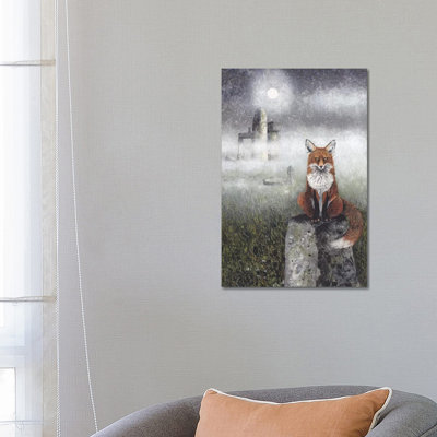 Sanguine 1 Piece Wrapped Canvas Wall Art