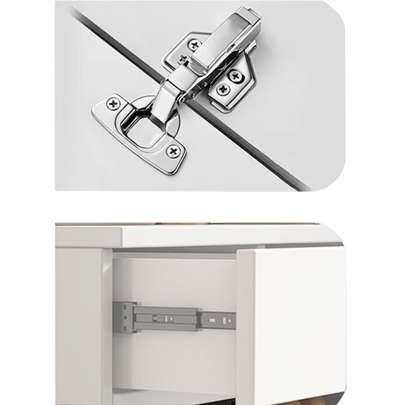 Armoire à chaussures d'intérieur de style européen, H 41,34 po x l 70,87 po x P 13,78 po, Crème