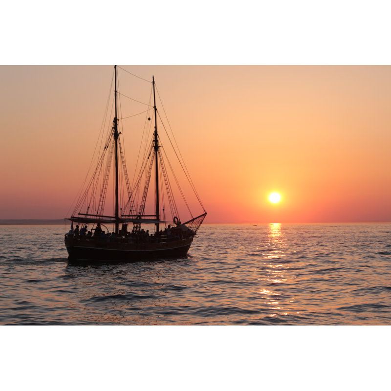 Old Ship Out To Sea by Pierrot46 - Wrapped Canvas Painting, 51cm H x 76cm W