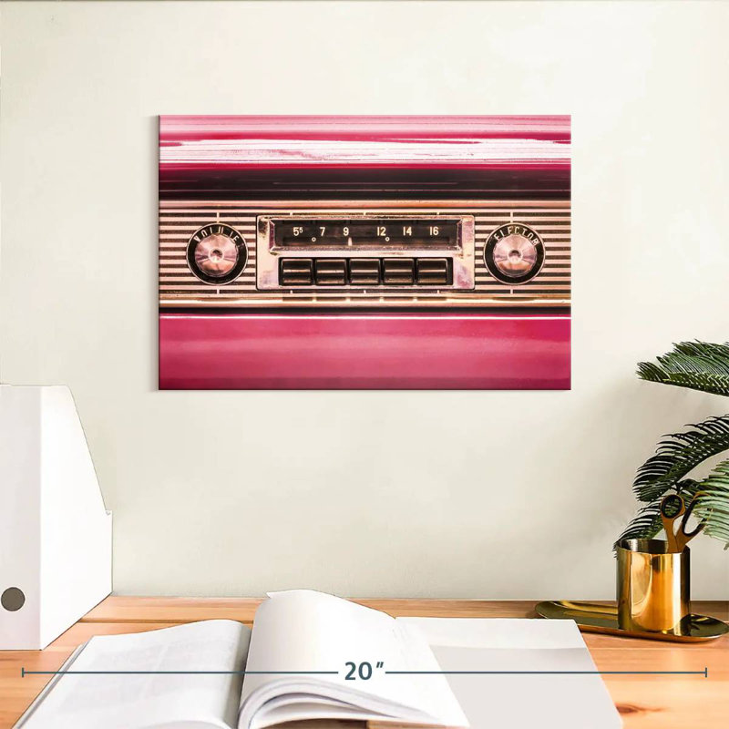 Autoradio Abarca Retro, H 8 po x l 12 po