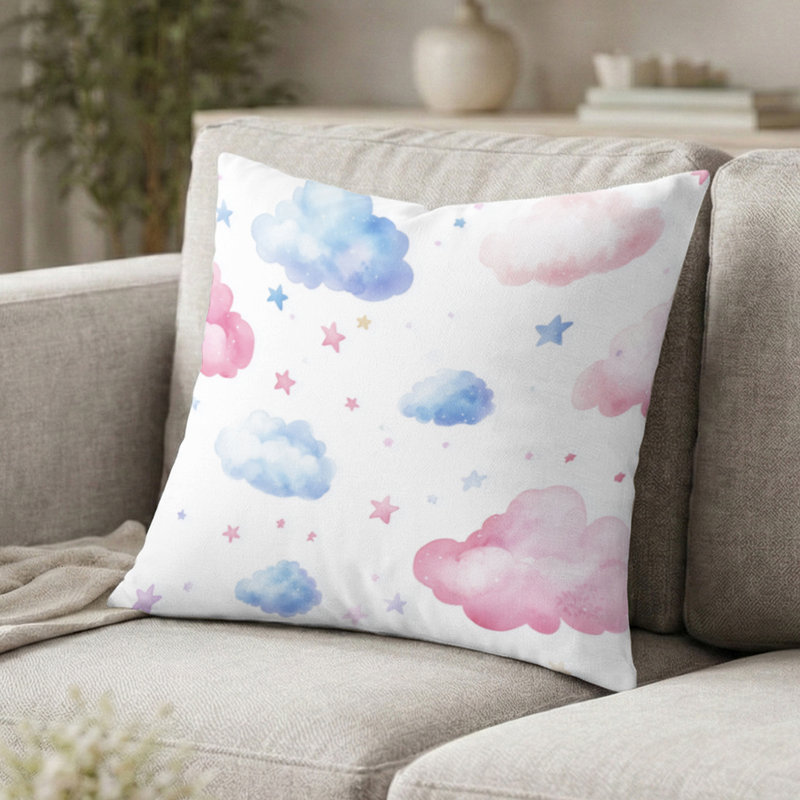 Coussin Boho, H 20 po x l 20 po