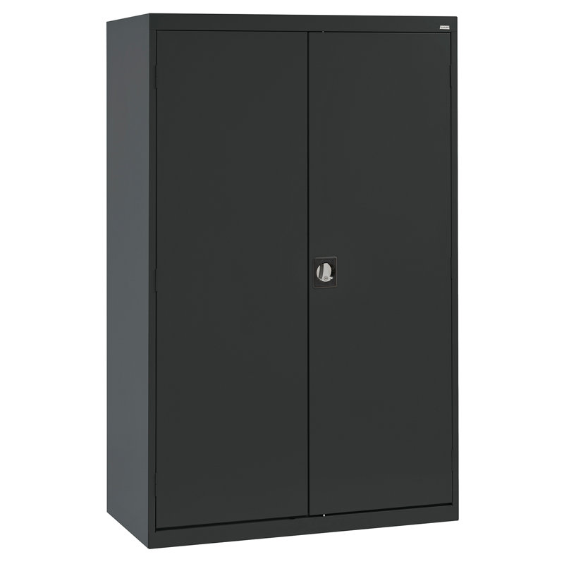 Armoire de rangement garde-robe, Noir, H 72 po x l 46 po x P 24 po