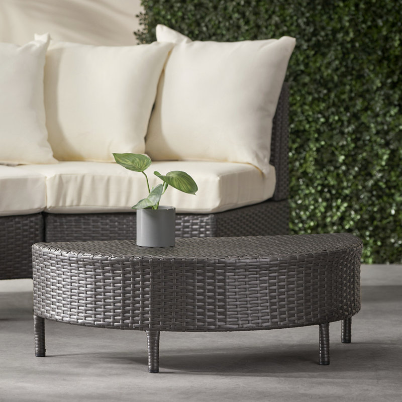Table basse d'extérieur, Gris