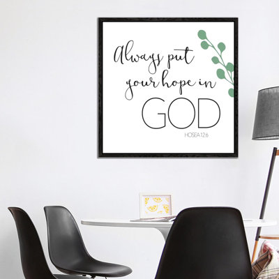 Always Put Green by Mlli Villa - Print on Canvas