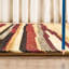 Tapis en polypropylène multicolore à motif 3 po X 7 pi 3 po | Idée de cadeau-1795410366