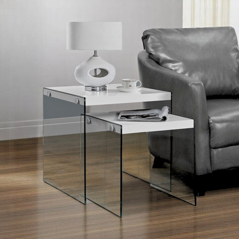 Ensemble de 2 tables gigognes Nita