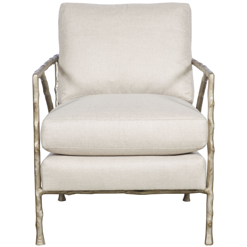 Brooklyn 25" Chair, Tuck Linen