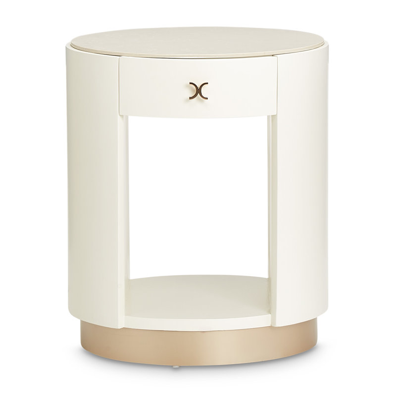 La Rachelle Marble End Table