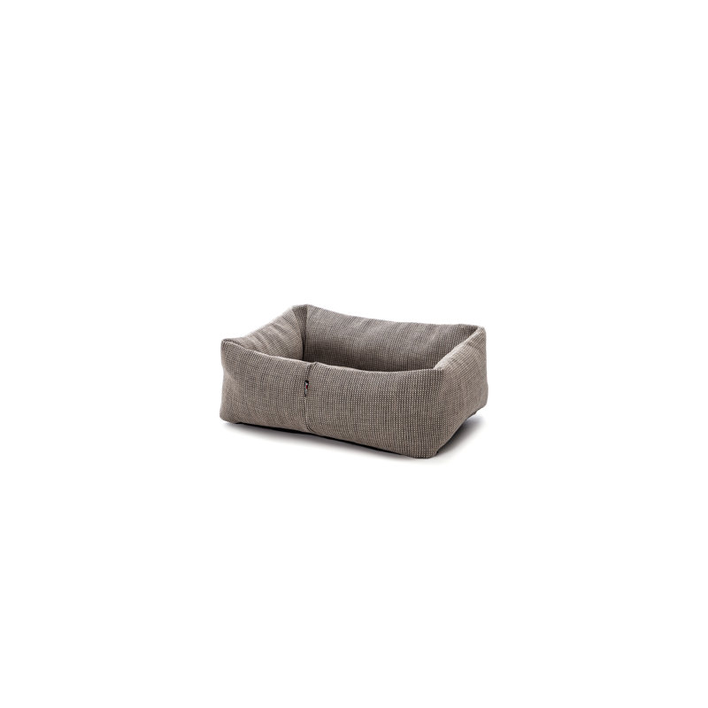 Dog Bed, 12.2" H x 29.5" W x 19.6" D, Gray