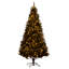 Sapin de Noël artificiel 7,5 pi avec 7,5 lumières DEL blanc chaud et 1346 pointes