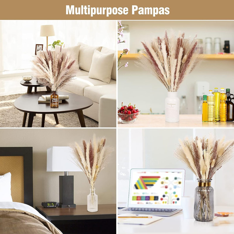 17.44'' Faux Pampas Grass Grass