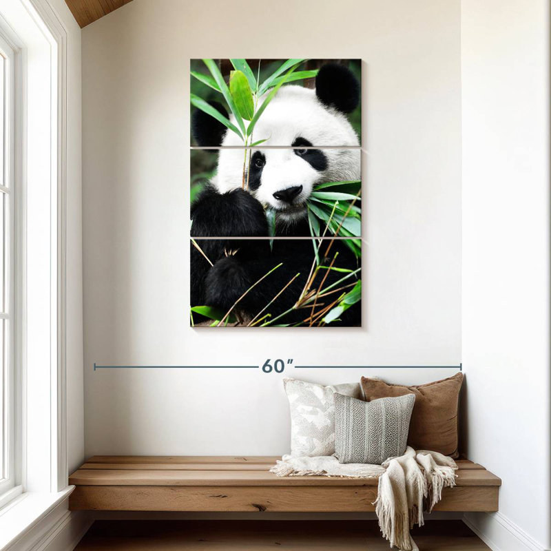 Brampt Giant Panda I, 45" H x 28" W